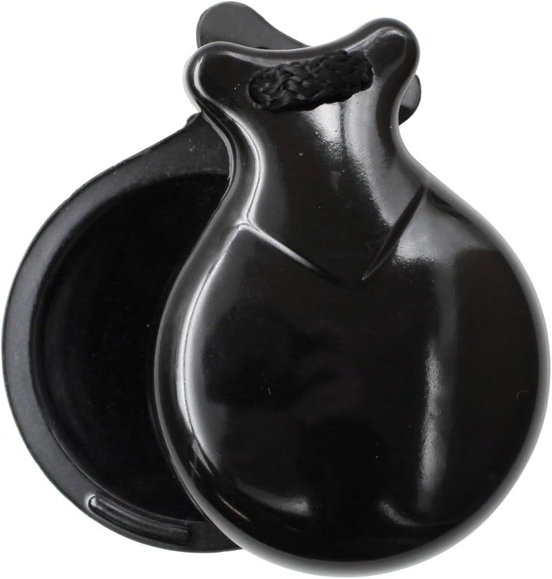 Jale Semi-Professional Flamenco Spanish Pollopas Castanets - Black Plastic, Authentic Sound, Lightweight & Durable for Dance Performances and Practice (#5) - Image 3